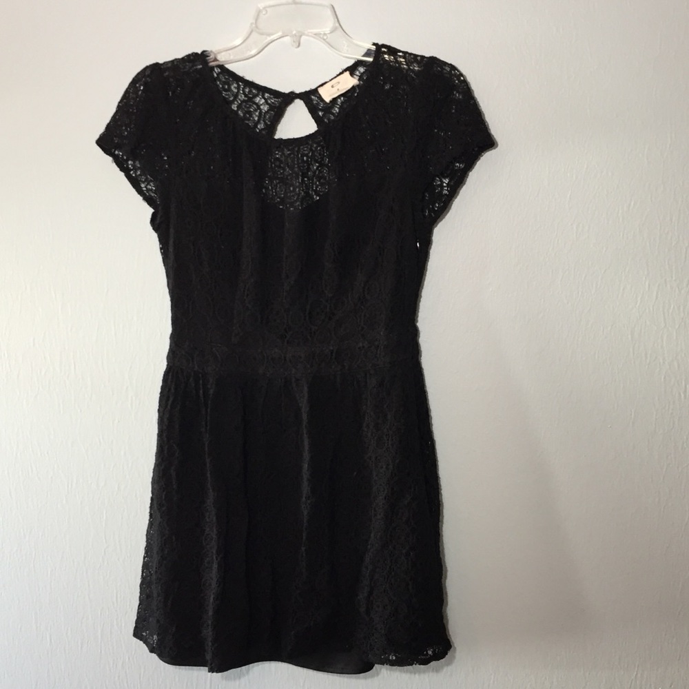 UO | Pins & Needles Lace Cut-out Back Dress 6 - Picture 1 of 5